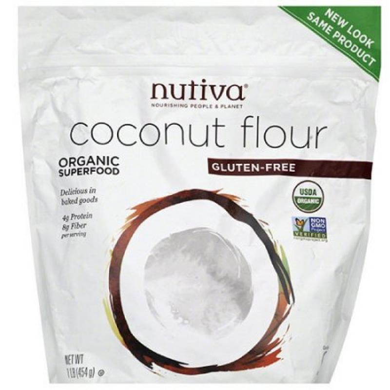 Nutiva Coconut Flour, 1 lb (pack of 6)
