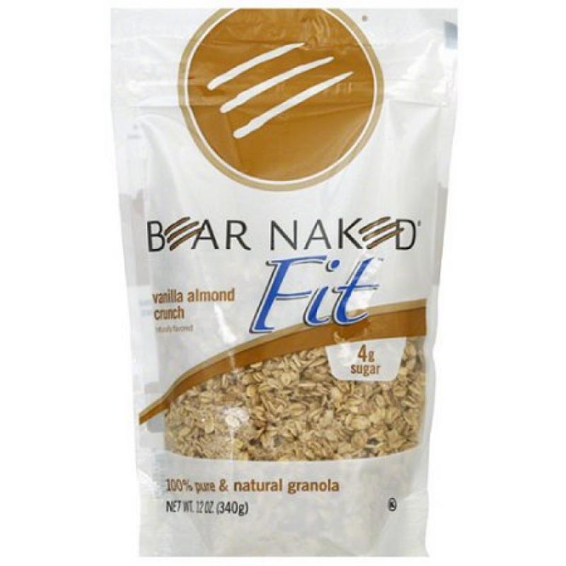 Bear Naked Vanilla Almond Crunch Granola Cereal, 12 oz, (Pack of 6)