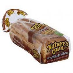 Nature's Own 100% Whole Wheat Bread (20oz