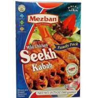 Mezban Chicken Seekh Kabab 16 pcs Family pack 560 gms