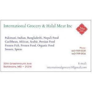 International Grocery & Halal Meat INC