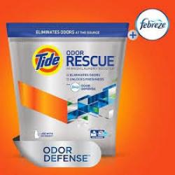 Tide Odor Rescue with Febreze Odor Defense In-Wash Laundry Booster Pods - 18ct