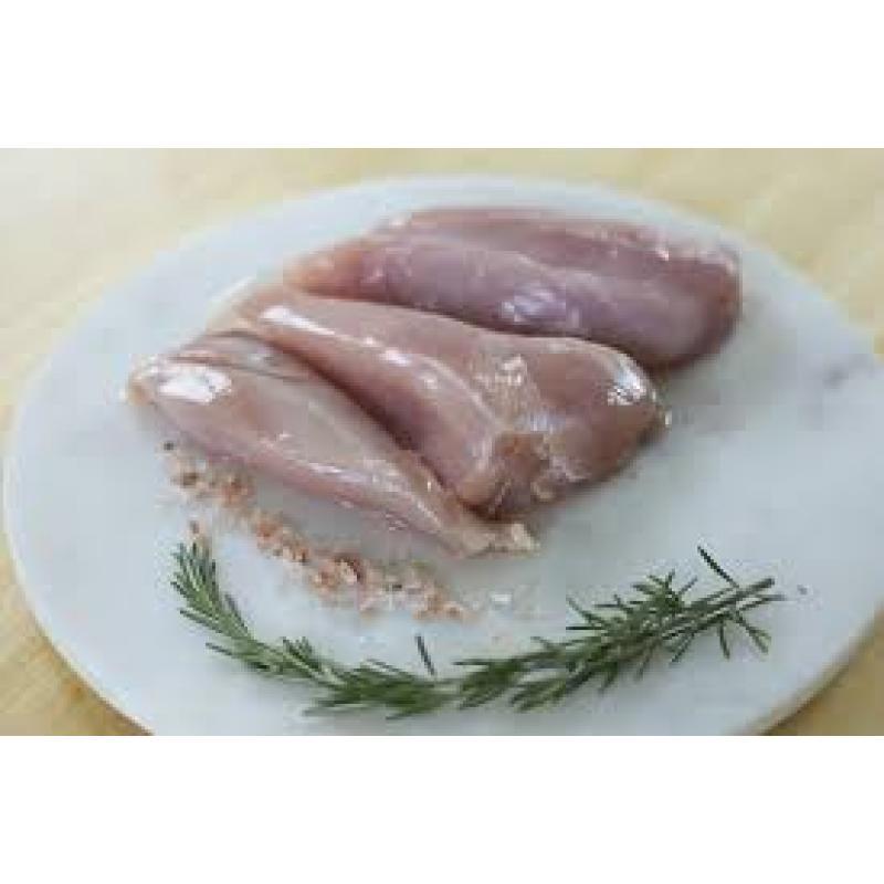 Organic Hand Slaughtered Chicken Bonless Brest (Skin off cut into pieces)