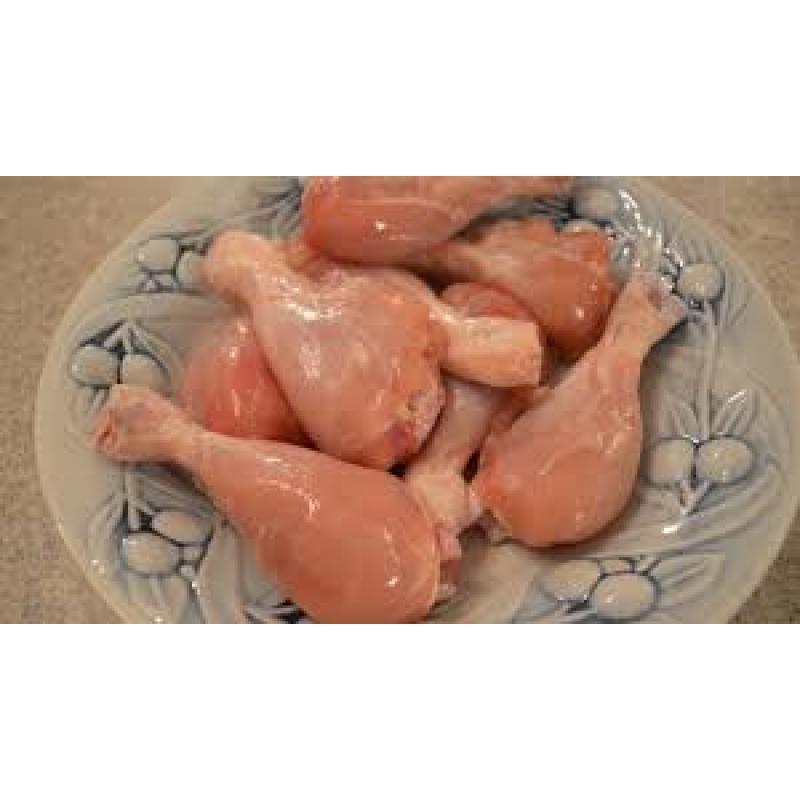 Organic Hand Slaughtered Chicken Leg & Thigh (Skin off cut in pieces)