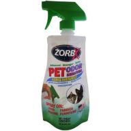 ZORBX Pet Odor Remover, Unscented, 16 oz