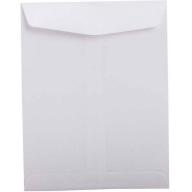 JAM Paper Open End Catalog Envelopes, 8-3/4" x 11-1/4", White, 25pk