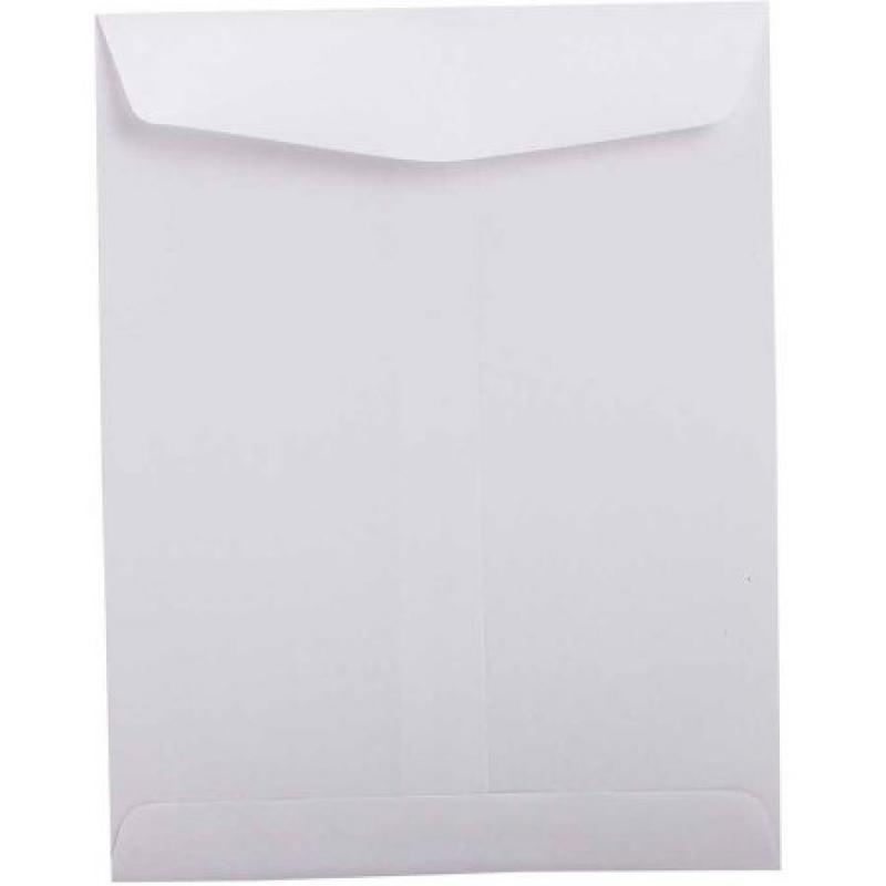 A6 (4 3/4" x 6-1/2") 100 Percent Recycled Kraft Paper Invitation Envelope, Brown Kraft, 25pk