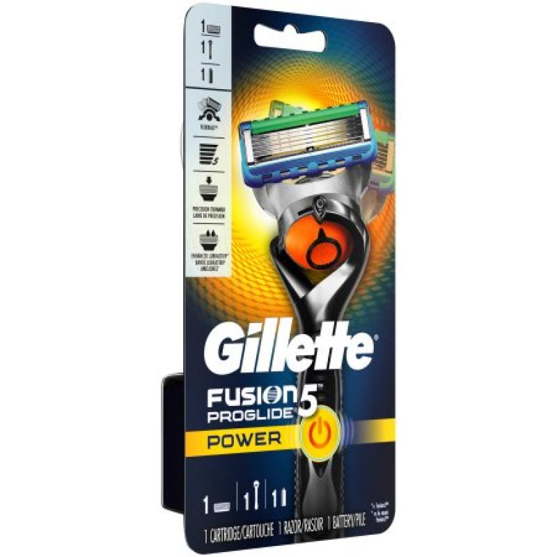 GIllette® Fusion5™ ProGlide® Power Razor 3 pc Carded Pack