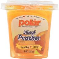 Polar 8oz fruit Cup of Sliced Peaches
