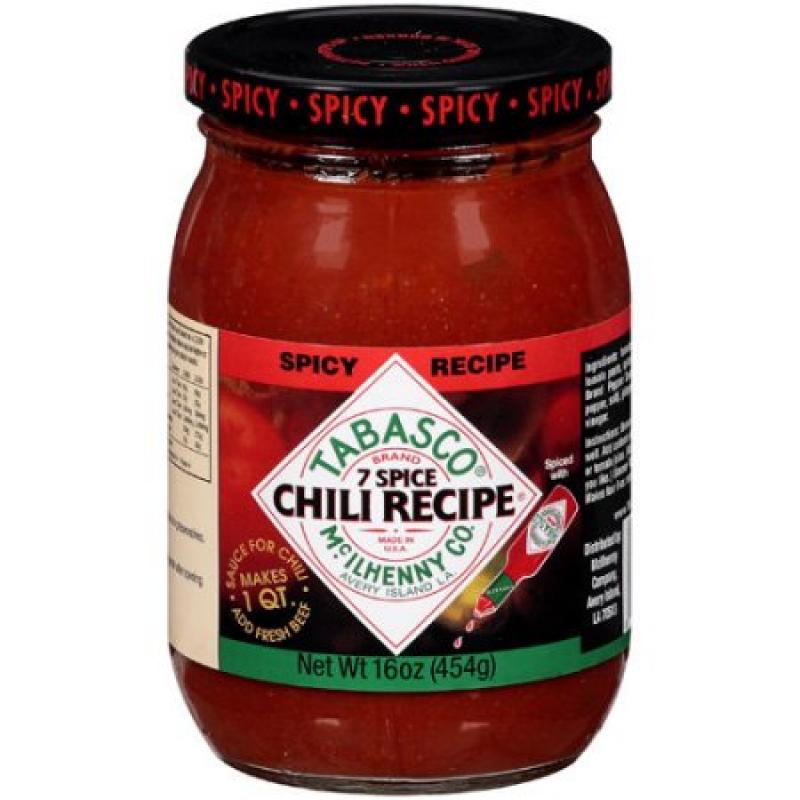 Tabasco 7 Spice Chili Recipe, 16oz