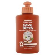 Garnier Whole Blends Coconut Oil & Cocoa Butter Extracts Smoothing Leave-In Conditioner, 10.2 fl oz
