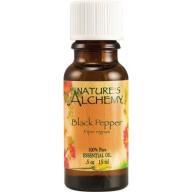 Nature&#039;s Alchemy Black Pepper Essential Oil, 0.5 OZ