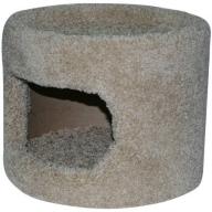 Classy Kitty 1-Story Carpeted Condo, 13"L x 13"W x 10.5"H