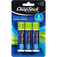 ChapStick Green Apple Skin Protectant, 0.15 oz, 3 count