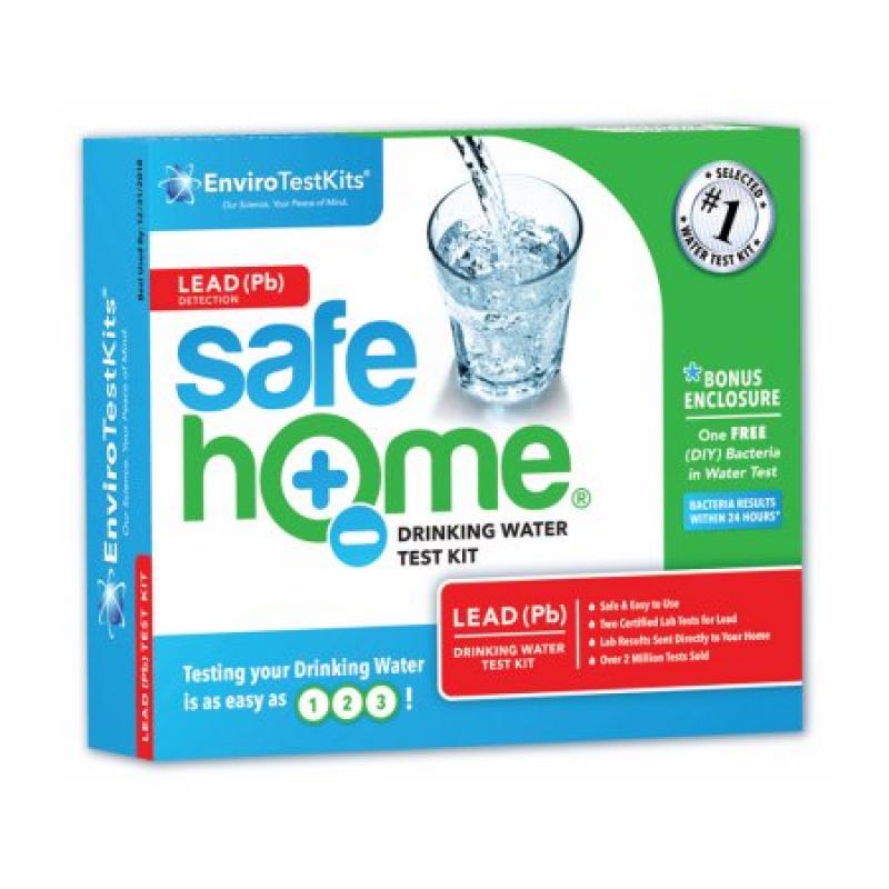 Safe Home® "LEAD" Drinking Water Test Kit (Two Lead Tests/Kit)