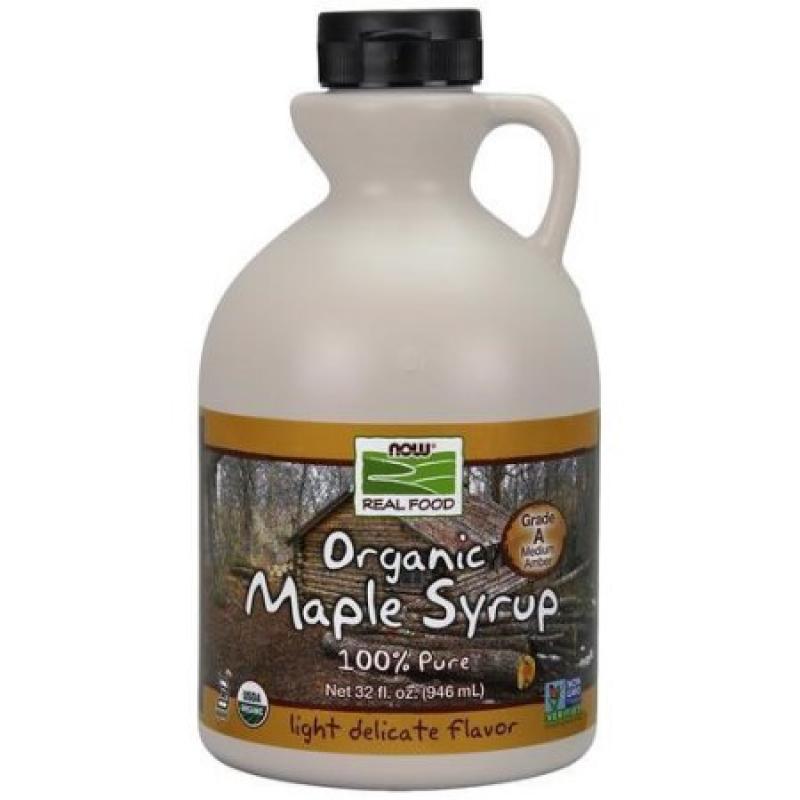 NOW Foods Real Food Organic Maple Syrup 32 fl oz