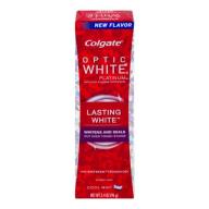 Colgate Optic White Platinum Lasting White Toothpaste Cool Mint, 3.4 OZ