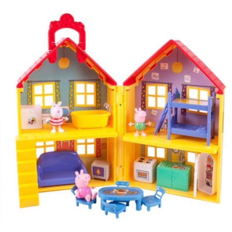 Peppa Pig Peppa&#039;s Deluxe House Play Set with 3 Figures