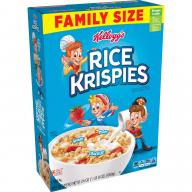 Kellogg&#039;s Rice Krispies, Breakfast Cereal, Original, Family Size, 24 Oz