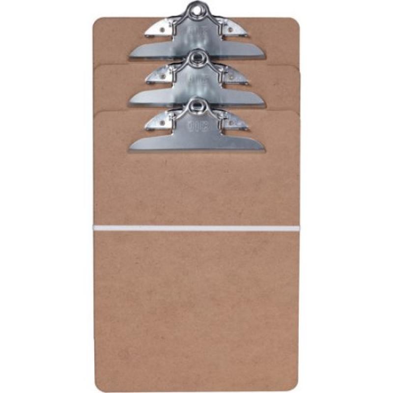 Officemate Clipboard with Large Clip, Set of 3