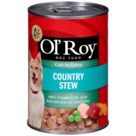 Ol&#039; Roy: Hearty Cuts In Gravy Country Stew Dog Food, 22 Oz