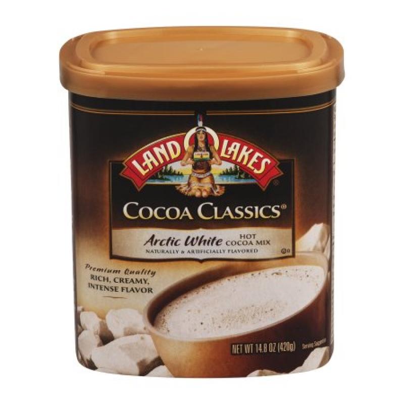 Land O'Lakes Cocoa Classics Artic White Hot Cocoa Mix, 14.8 OZ