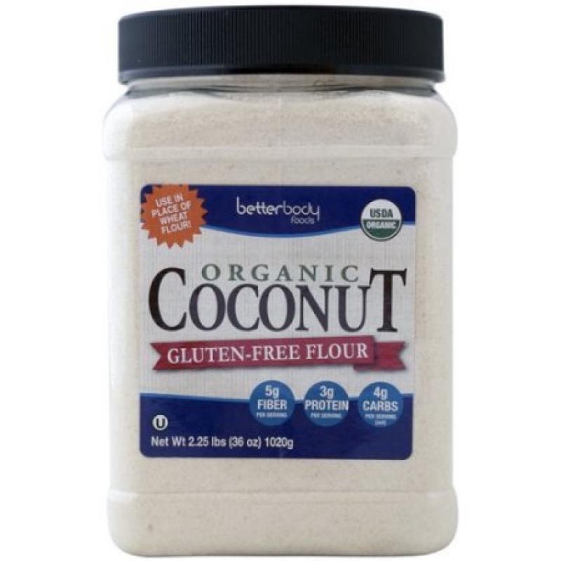 Betterbody Foods Organic Coconut Gluten-Free Flour, 2.25 lbs