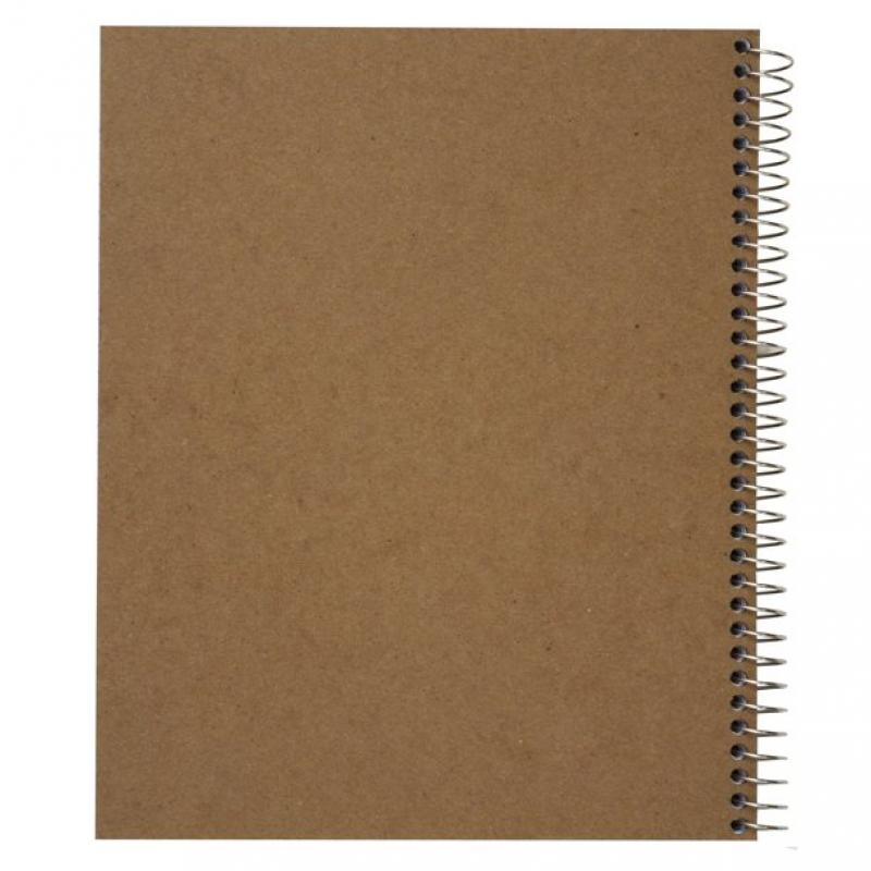 160 Count 5 Subject Black Exceed Notebook, 11" x 9", College Ruled