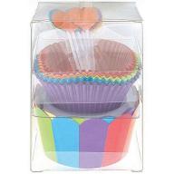 Rainbow Cupcake Kit, 24 piece