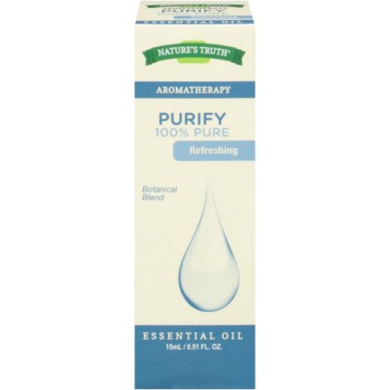Nature&#039;s Truth® Aromatherapy Purify 100% Pure Essential Oil 0.51 fl. oz. Box