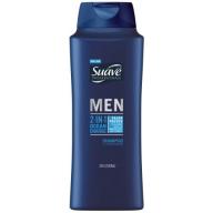 Suave Men Ocean Charge 2-in-1 Shampoo & Conditioner, 28 Oz
