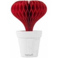 Heart Non-Electric Personal Humidifier in Red
