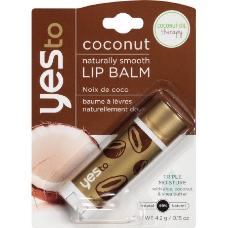 Yes To Lip Balm, Coconut, .15 oz