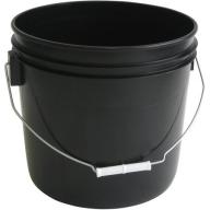 Argee 3.5 Gallon Black Bucket, 10-Pack
