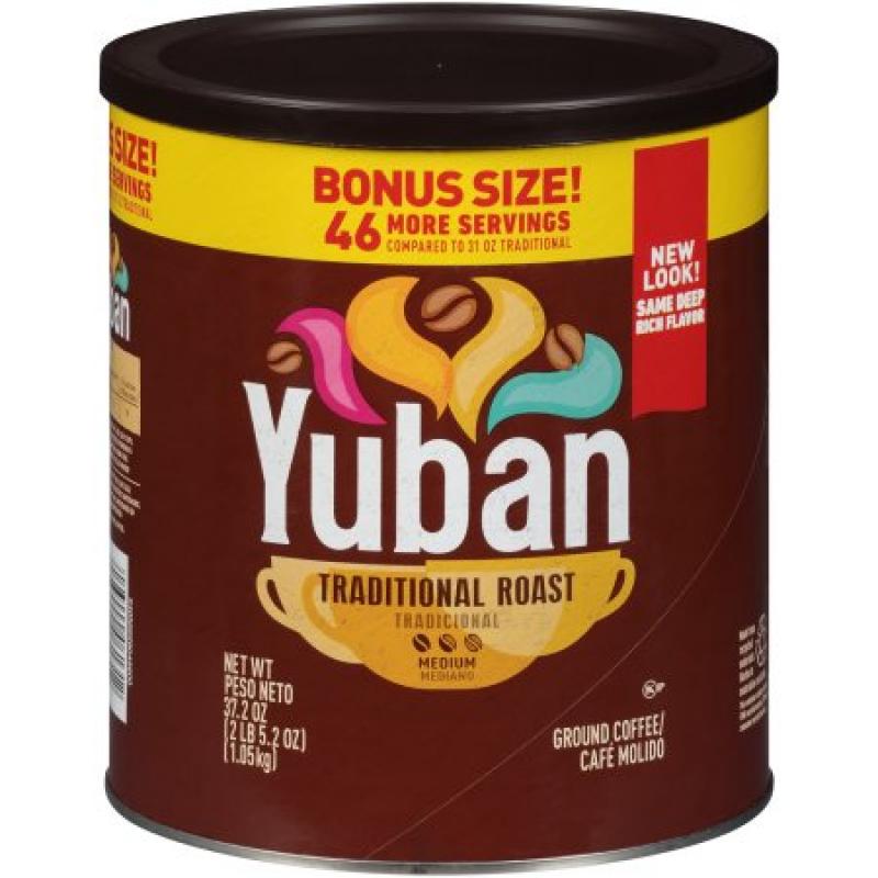 Yuban Premium Medium Roast Ground Coffee, 37.2 OZ (1005g) Canister