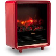 Crane Mini Fireplace Heater, Red EE-8075 R