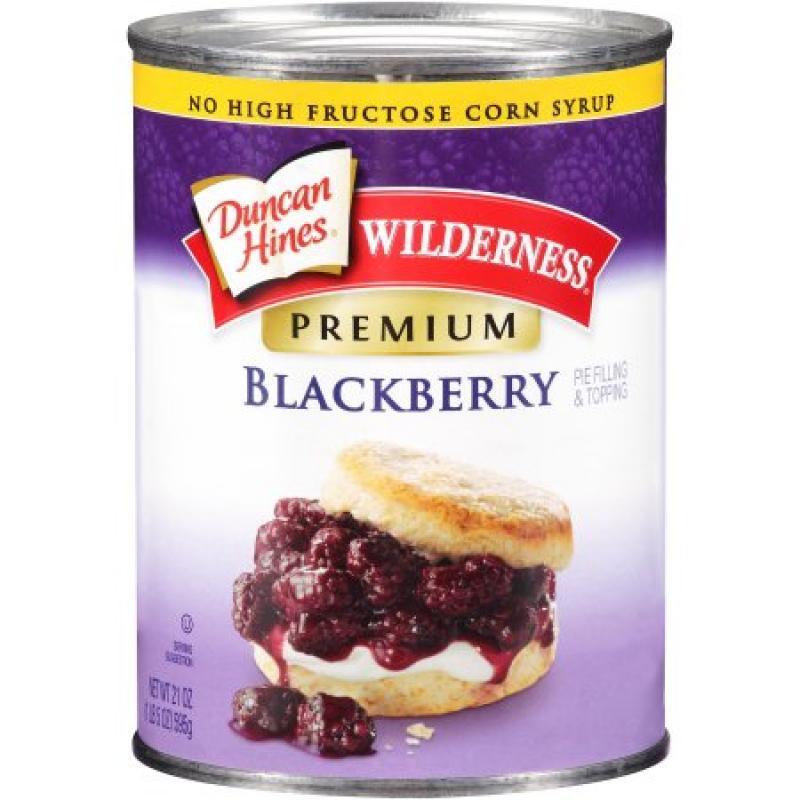 Duncan Hines® Wilderness® Premium Blackberry Pie Filling & Topping 21 oz. Can