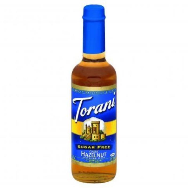 Torani Sugar Free Classic Hazelnut Flavoring Syrup, 12.7 FL OZ
