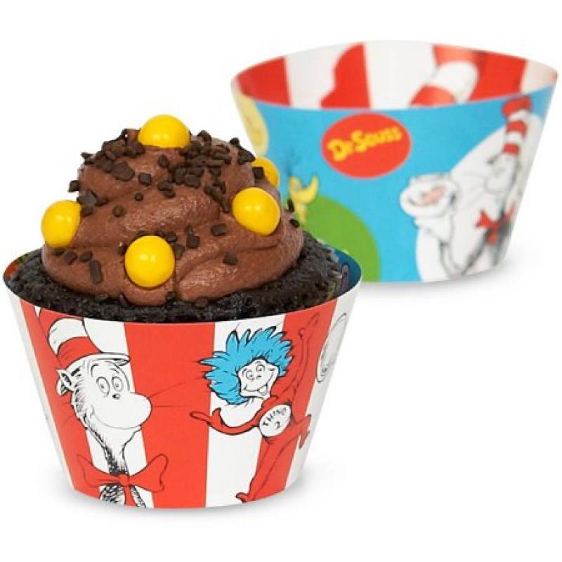 Dr. Seuss Reversible Cupcake Wrappers, 12pk