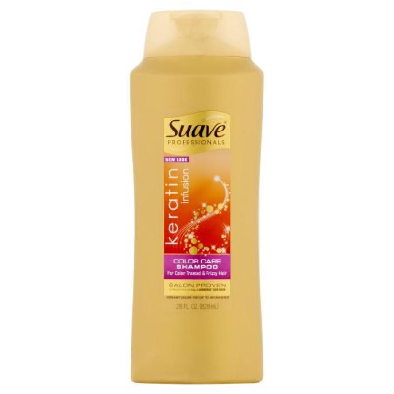Suave Professionals Keratin Infusion Color Care Shampoo, 28 oz