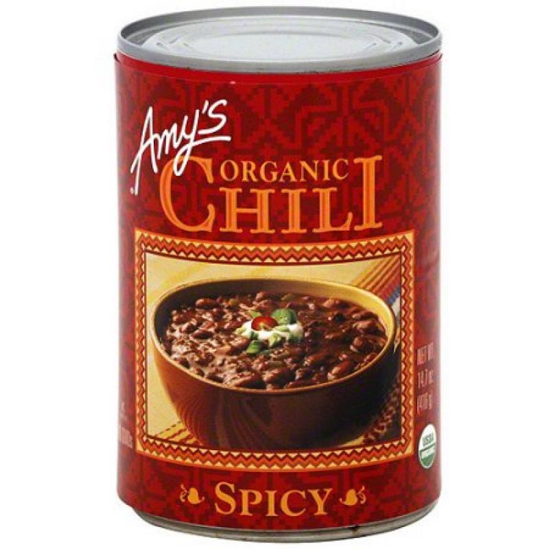 Amy&#039;s Kitchen Organic Spicy Chili, 14.7 oz (Pack of 12)