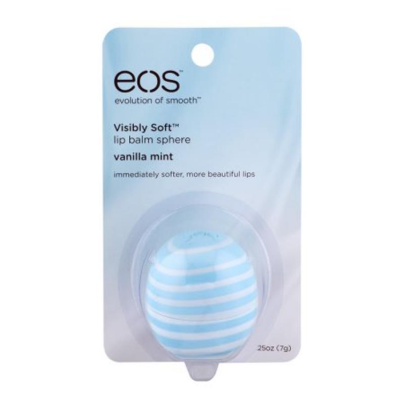 eos Lip Balm Sphere Vanilla Mint, 0.25 OZ