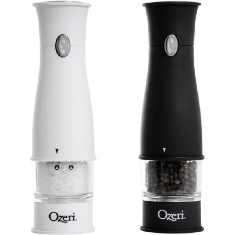 Ozeri Artesio Electric Salt and Pepper Grinder Set