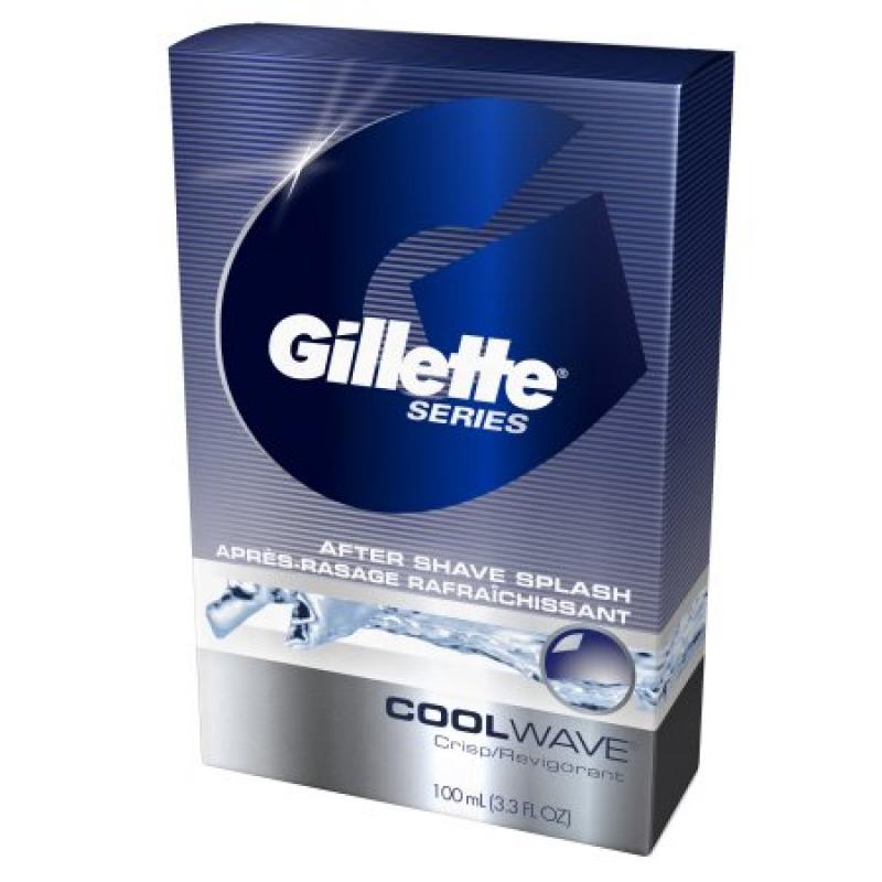 Gillette Series Cool Wave After Shave, 3.3 fl oz