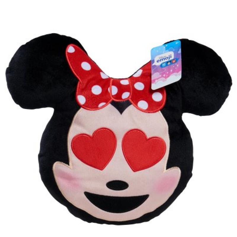 Disney Emoji Minnie Mouse with Heart Eyes 13" Plush