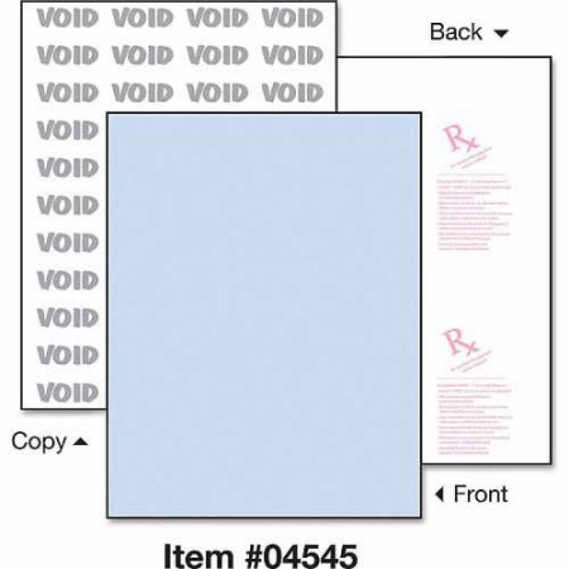 DocuGard DocuGard Security Paper, 8.5" x 11", Blue, 500 Sheets