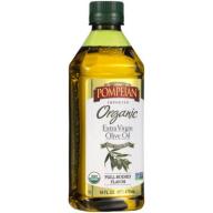 Pompeian Organic Extra Virgin Olive Oil, 16 Oz
