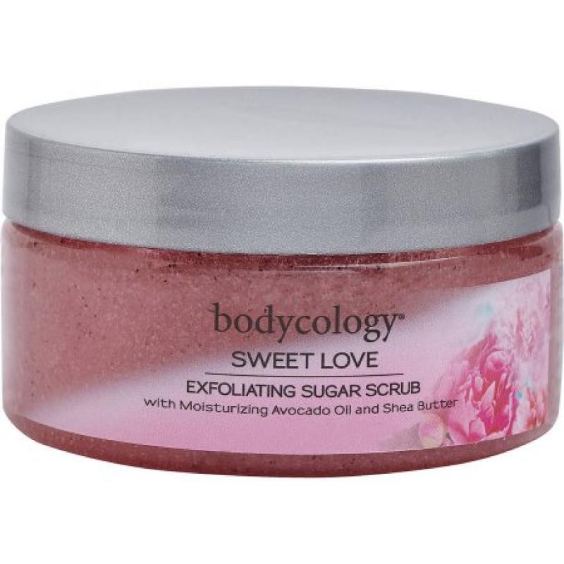 Bodycology Sweet Love Exfoliating Sugar Scrub, 10.5 oz