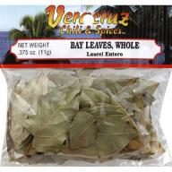 Veracruz Chili & Spices Whole Bay Leaves, 0.375 oz, (Pack of 12)