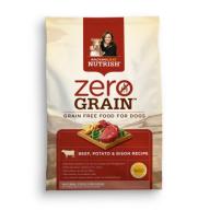 Rachael Ray Nutrish Zero Grain Natural Dry Dog Food, Beef, Potato & Bison Recipe, 11 lbs